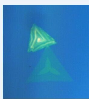 CVD二硒化鎢膜WSe2 連續膜、CVD二硒化鎢膜WSe2孤立晶粒連續膜